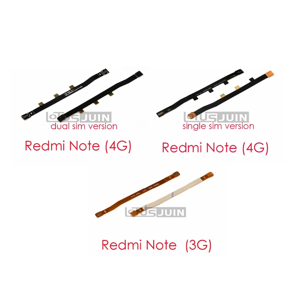 1 шт. основной материнская плата разъем гибкий кабель для Xiaomi Redmi Note 4 3 2 3G 4G Note4 Note3