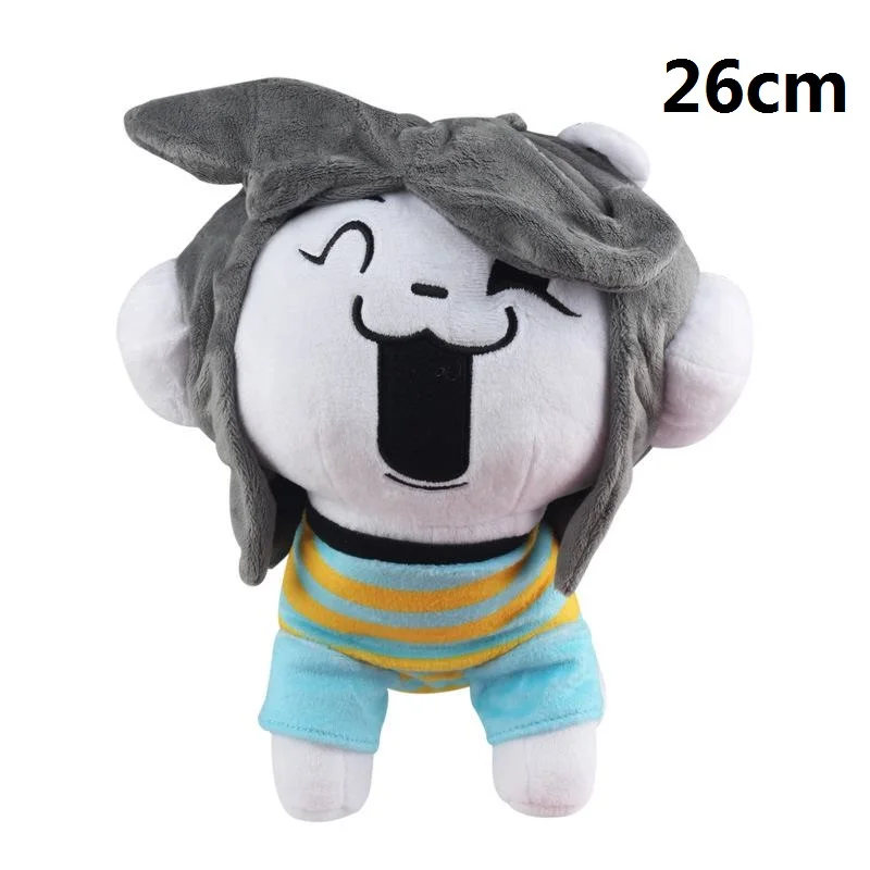 Temmie Tatalia Sans Папирус из андертейл Asriel Toriel Temmie Undyne Мягкая кукла плюшевые куклы игрушки для детей рождественские подарки - Цвет: Temmie