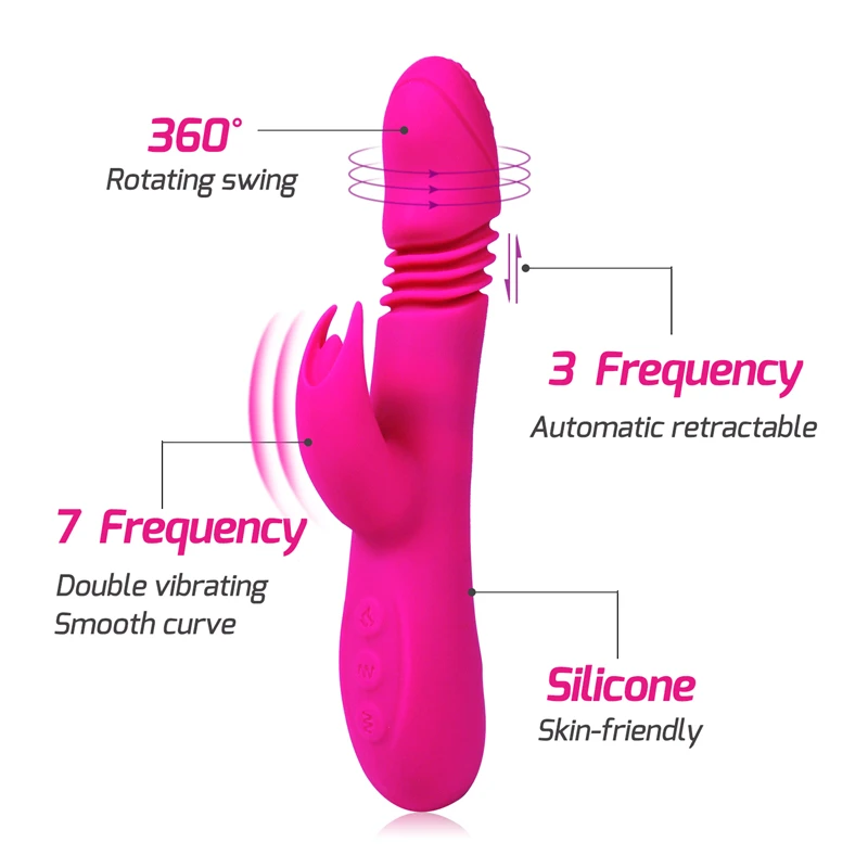 Растягивающийся сильный G SPOT отопление тела температура вибратор клитор