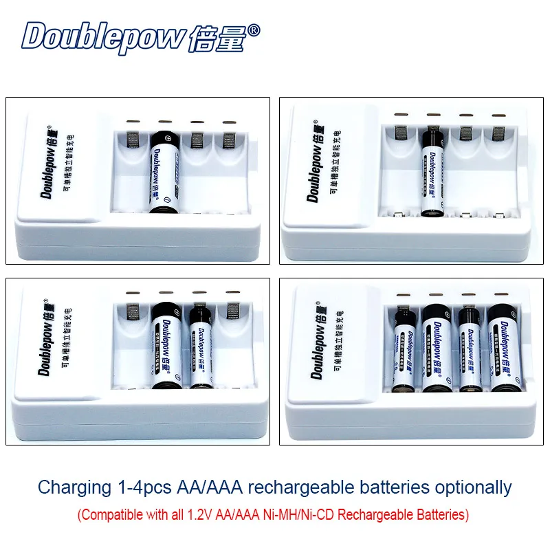 Устройство для быстрой зарядки 4 слота устройство Ni-MH/DP-K11 шт. 1 2 В AA 2700 мА полный