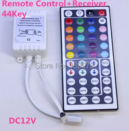 12В 44Key ИК пульт дистанционного управления для SMD 3528 5050 RGB LED полосы света