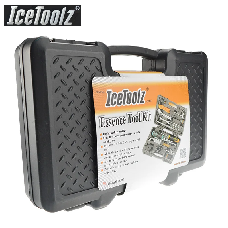Набор инструментов для ремонта велосипедов IceToolz 82F4 многофункциональная коробка