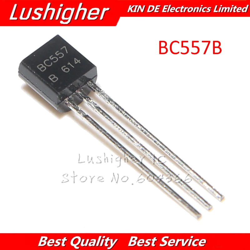 ТРАНЗИСТОР BC547B BC557B TO92 100 шт. BC547 + 50 BC557 TO 92 NPN PNP|transistores 50pcs|transistor pnp npntransistor bc557 |