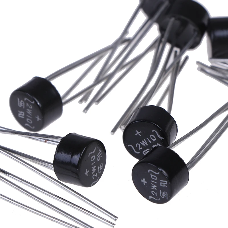 

10PCS Hot 2W10 2A Bridge Diode Rectifier Tool Parts Wholesale