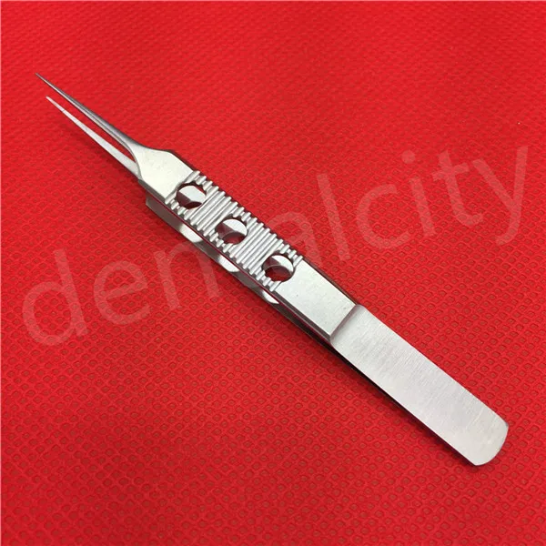 1pcs Микроскопические инструменты Инструменты для век нержавеющая сталь 110 мм щипцы для микрохирургии инструменты - Цвет: 1pcs