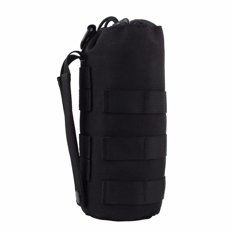 Открытый MOLLE бутылка для воды мешок шнурок 1000D Тактический держатель бутылки Туризм Кемпинг гидратации H2O Перевозчик армейский чайник сумка