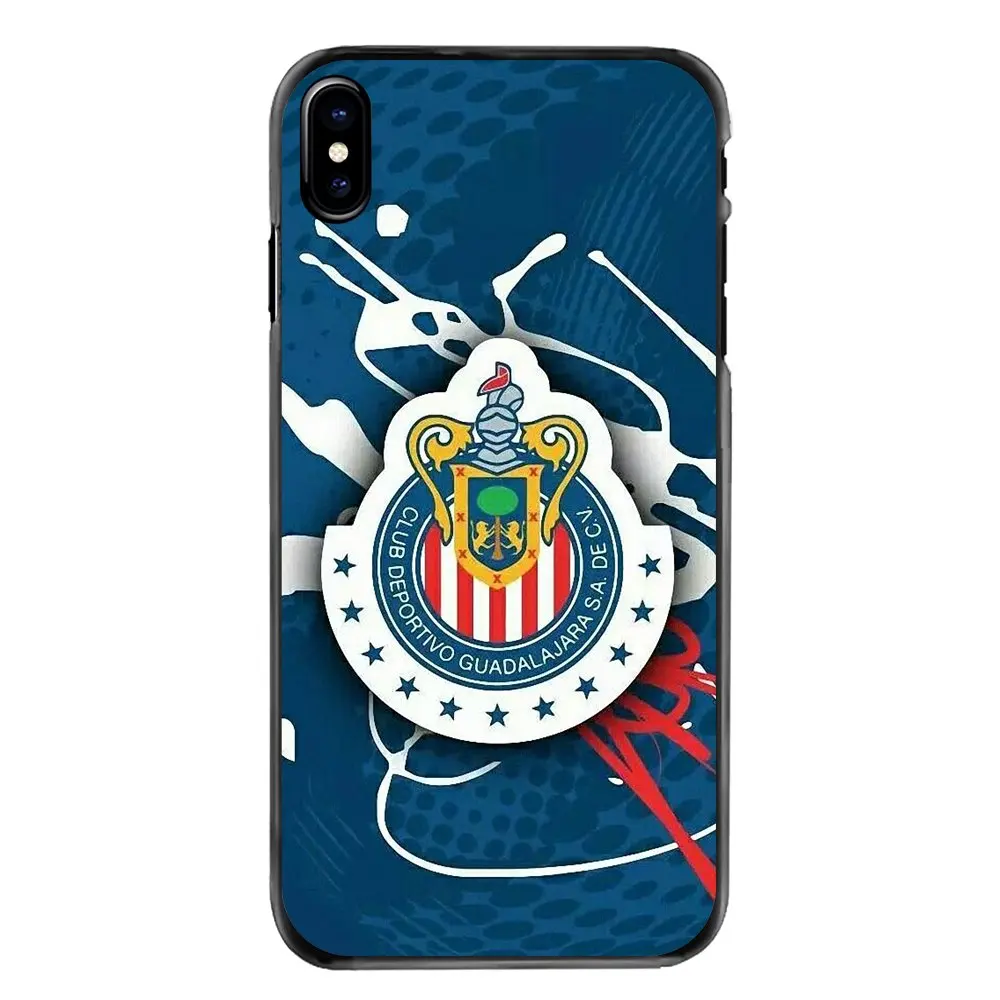 Чехол для телефона iPhone 4 4S 5 5S 5C SE 6 6S 7 8 Plus X XR XS Max iPod Touch Chivas de Guadalajara |