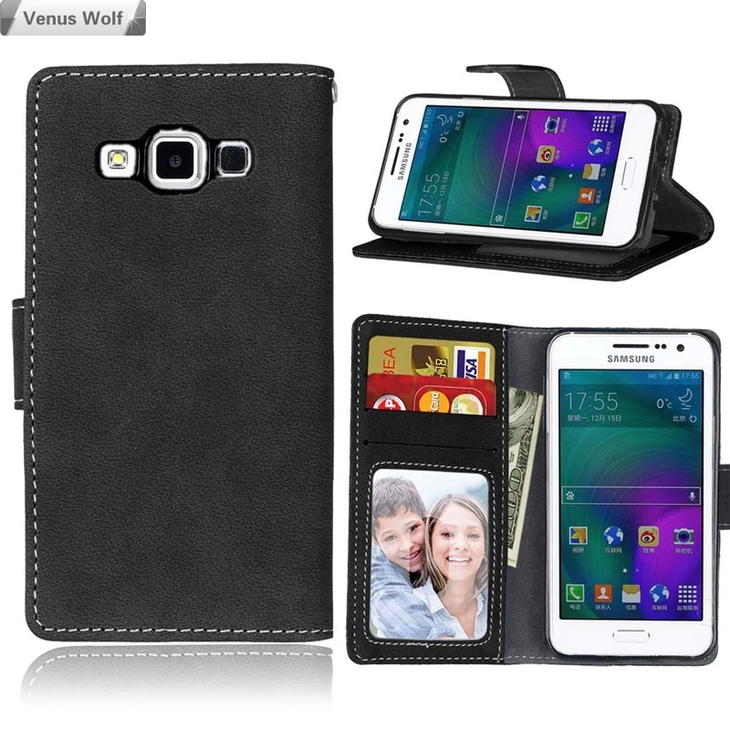Флип Чехол Для samsung Galaxy A3 3 300 SM A300 A300Y A300H A300F LeatherCover для samsung Galaxy A5 A500 A500H A500FU