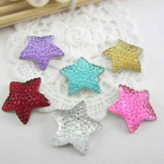 Распродажа! 16 мм 50 шт. с плоской задней поверхностью из смолы в горошек со