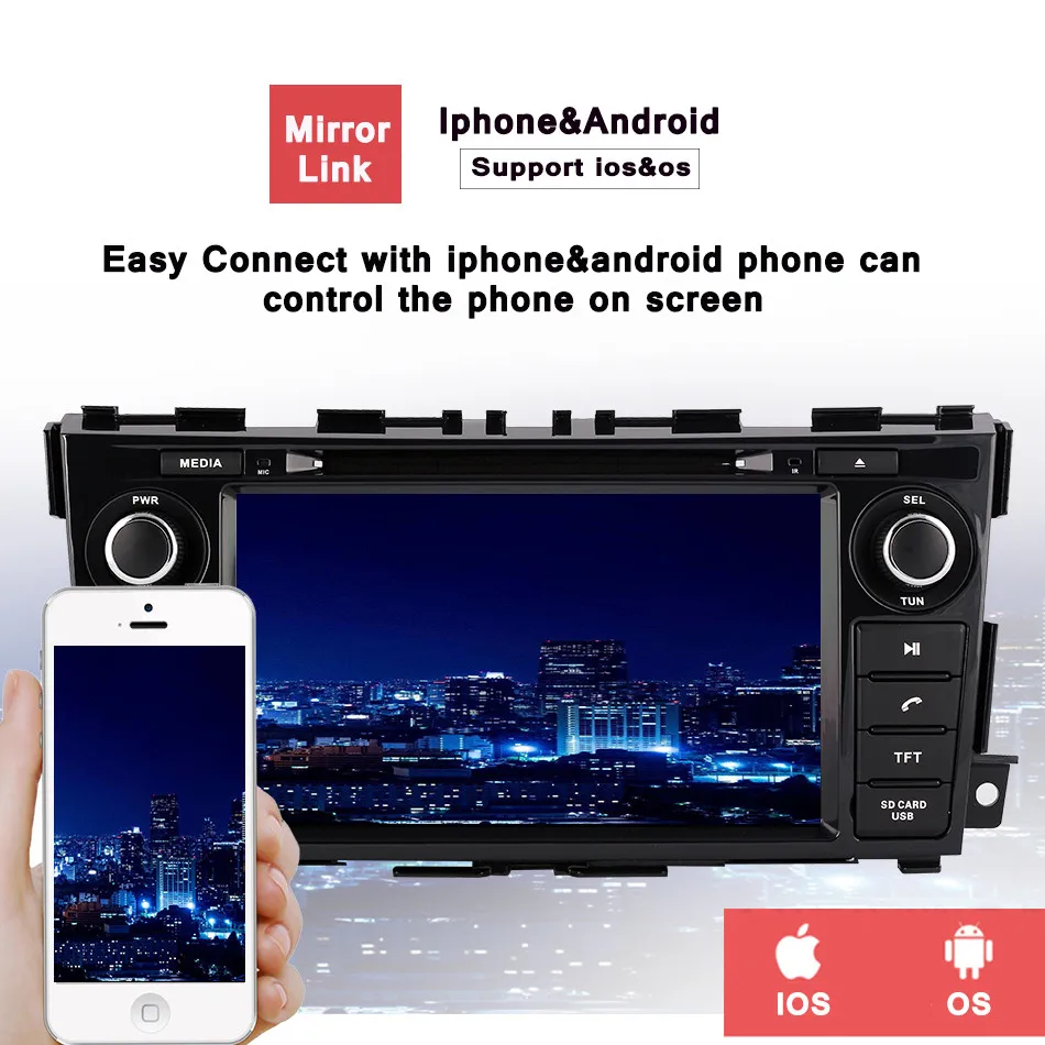 Android 9,0 автомобильный dvd-плеер для NISSAN Teana Altima Автомобильный gps NAVI навигационная система Радио Стерео Dvd BT AUX HD