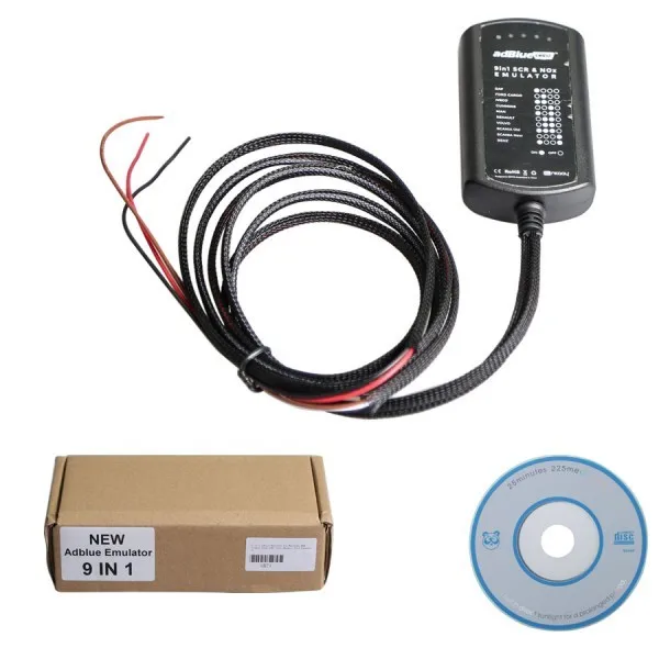 Эмулятор Adblue 9 в 1 по заводской цене поддерживает брендов грузовиков AdBlueOBD2 SCR и NOX