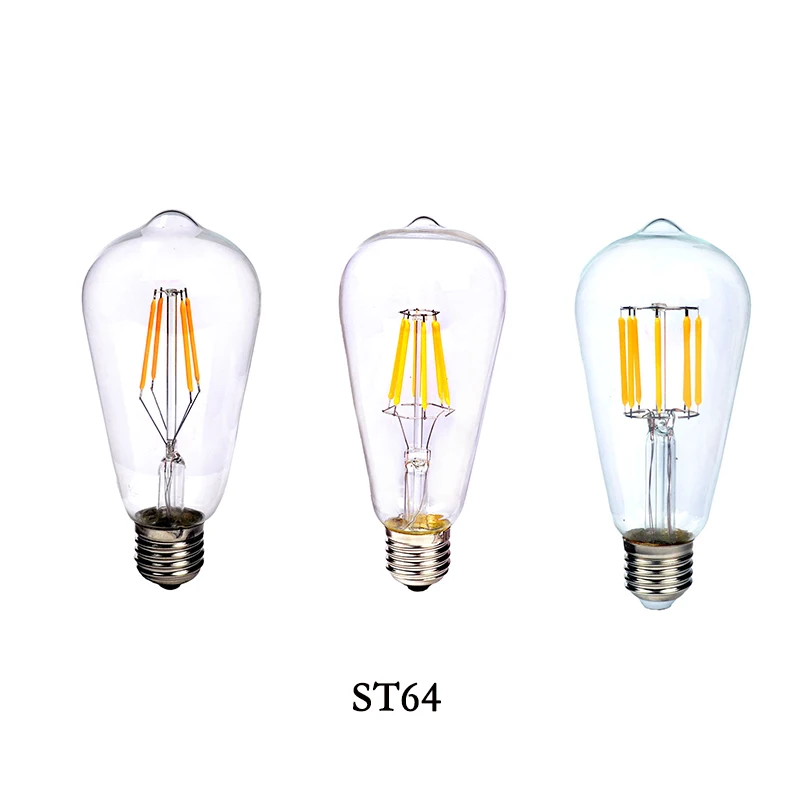 LightInBox E27 2W 4W 6W 8W COB светодиодный Винтаж Ретро лампа Эдисона накаливания