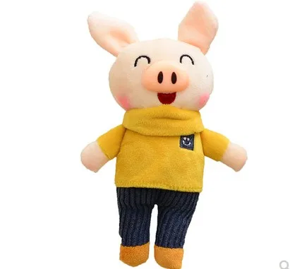 Новый funy креативный персональный шарф Свинья сумка с флисовым матом брелок для