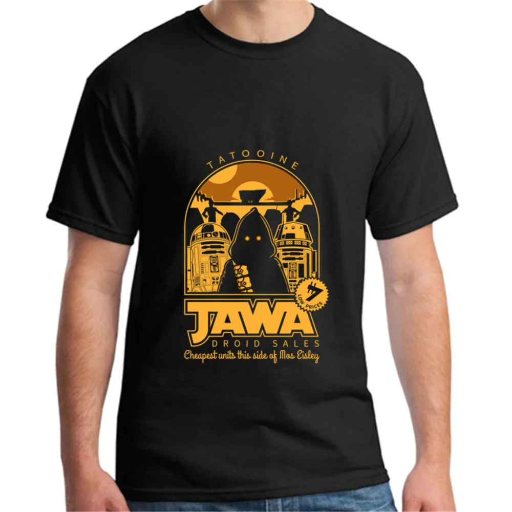 2018 Прохладный Jawa Droid продаж Star Tattooine войны R2D2 Cp3O 3D печатных Для мужчин с О-образным