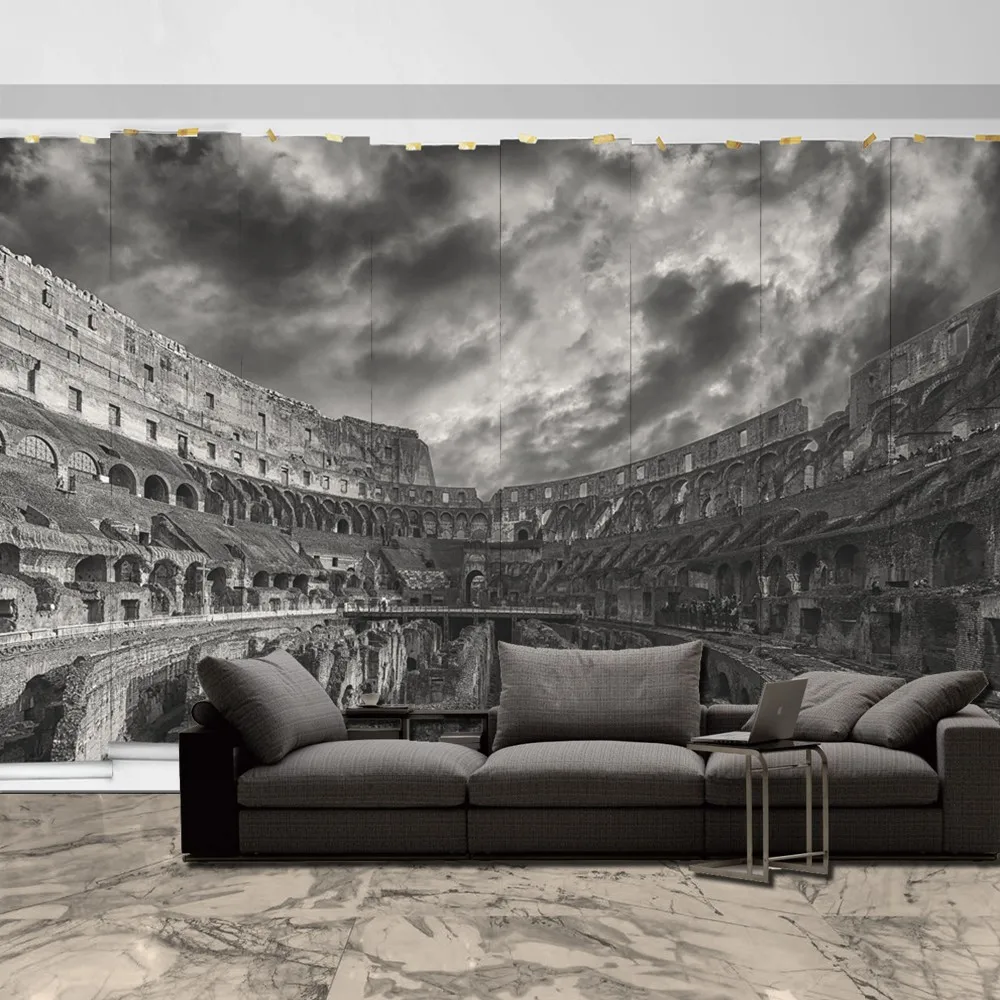 2017 Новый дизайн Buliding Римский Колизей настенная бумага и фотообои городские