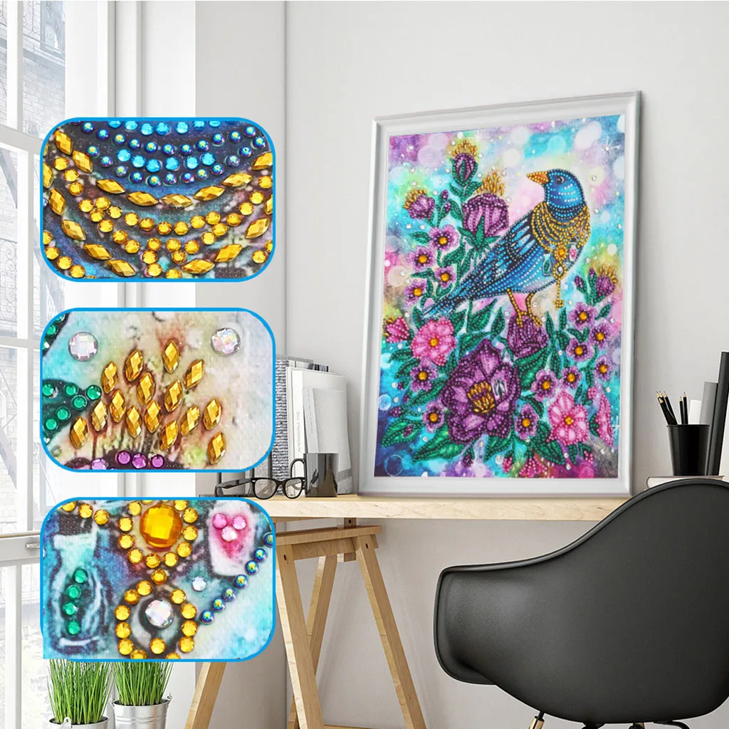 Картины по номерам алмазная живопись особой формы сделай сам Набор для вышивки