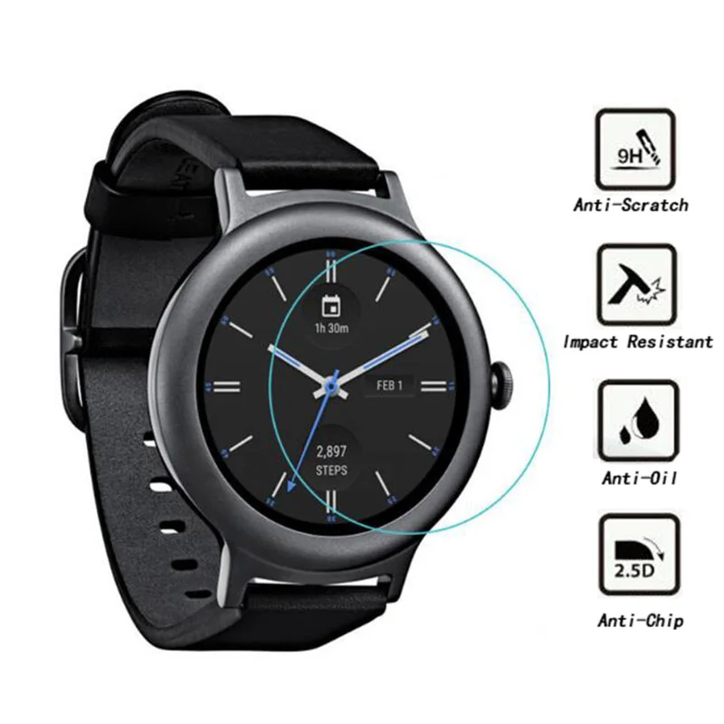 Закаленное стекло для LG G Watch Sport / Style R W110/W100 защитная пленка Urbane W150 | Мобильные