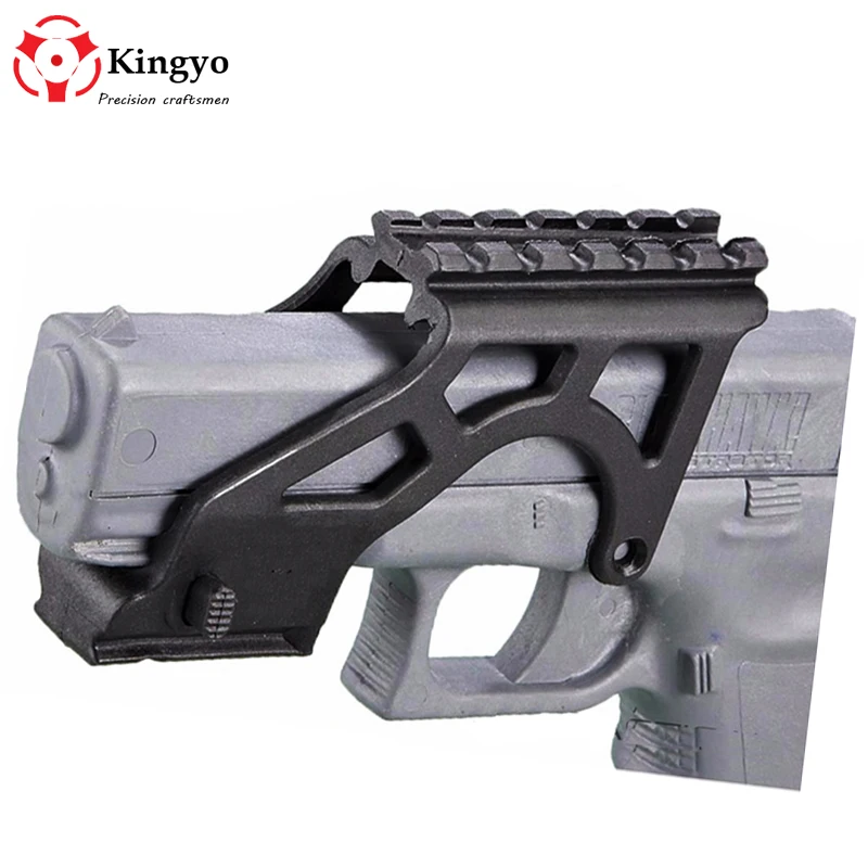 Тактический лазерный фонарик MAKO PRO GIS рейку с Пикатинни для пистолет Glock 17 19 20 21 22 23