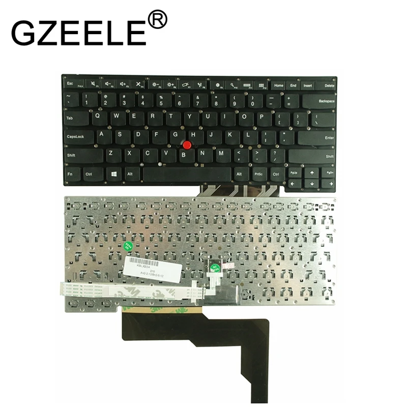 Клавиатура для ноутбука lenovo IBM Thinkpad S3 S3-S431 S3-S440 S431 S440 английская американская