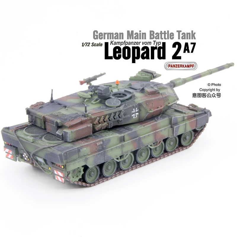 1/72 Panzerkampf Leopard 2A7 MBT Nato Camo собранная Готовая модель| |