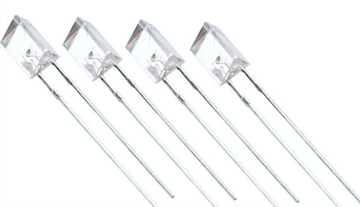 

ODM Triangle Shape flat top water clear led diode light beads