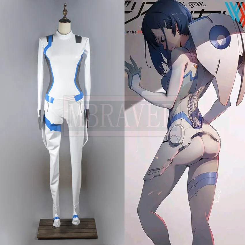 Zero Two Darling in the Franxx 02 Ichigo Combat Suit Cosplay Costume Custom Made |
