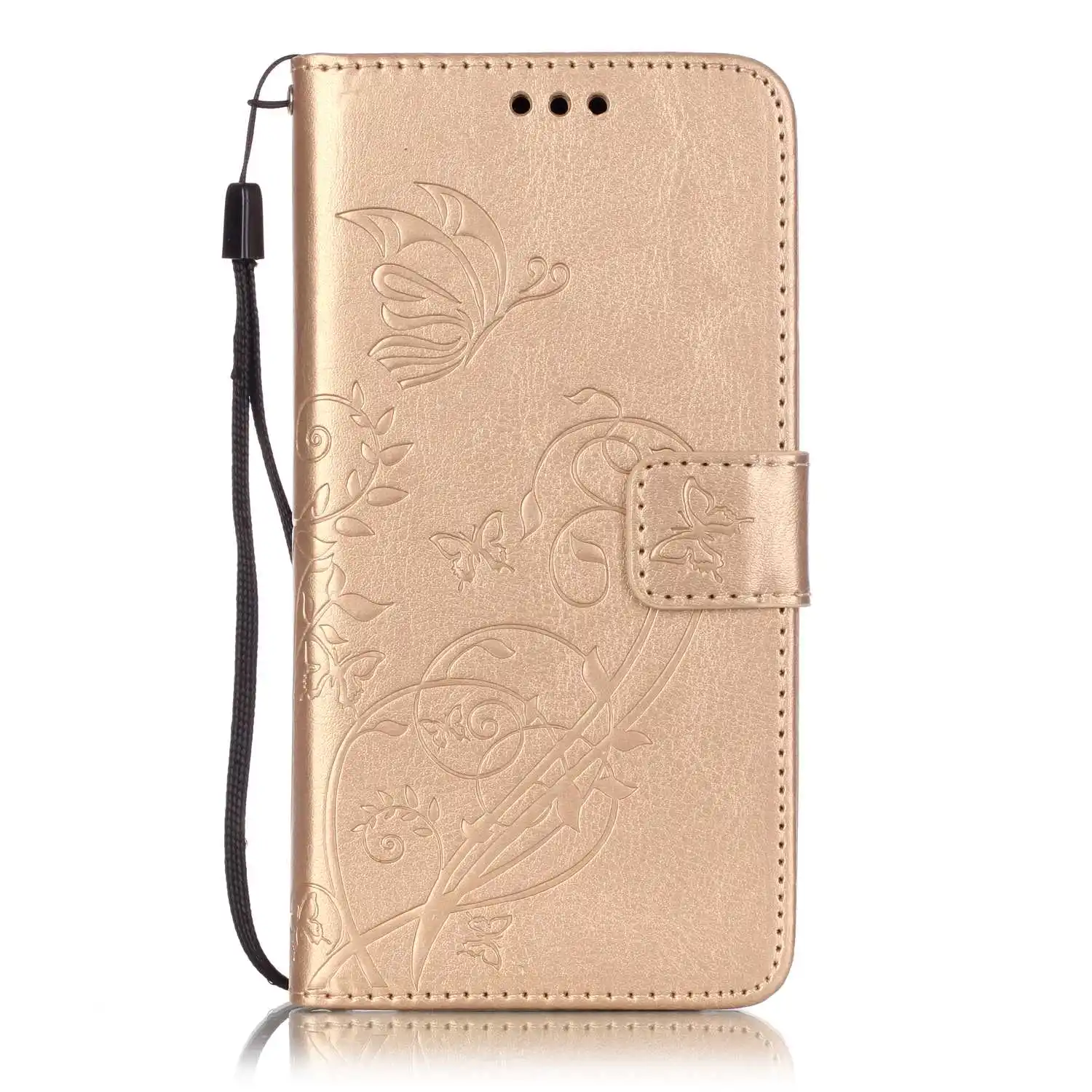 Чехол С Откидывающейся Крышкой для Samsung Galaxy J3 J 3 320 J320 J320F J320FN J320f/ds SM-J320H SM-J320F SM-J320Fn SM-J320p силиконовый чехол для телефона - Цвет: Gold