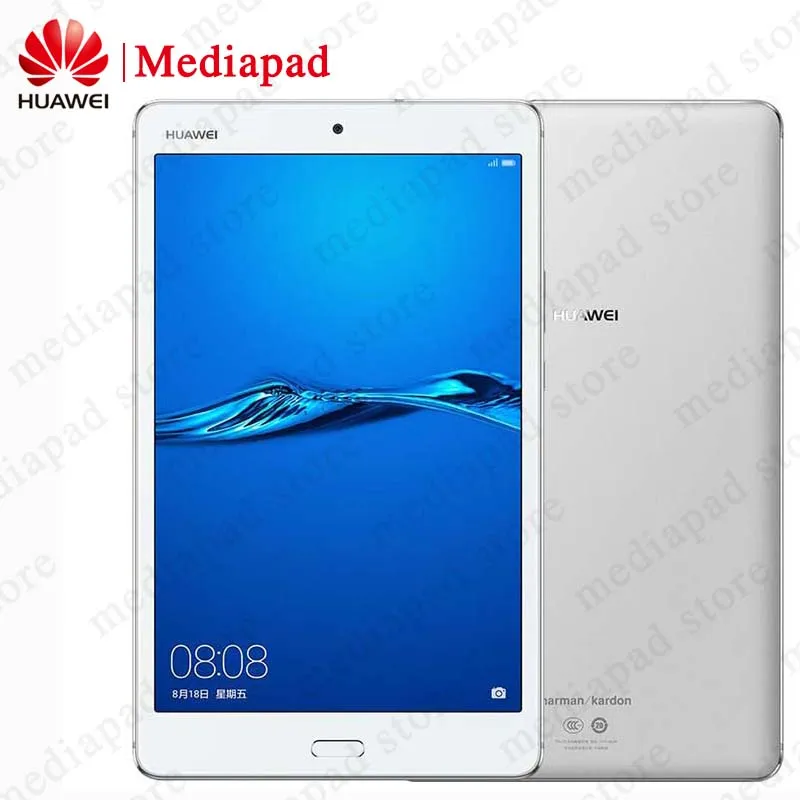Глобальная прошивка 8,0 дюймов HUAWEI MediaPad M3 Lite телефонный звонок планшетный ПК MSM8940 Восьмиядерный 1200x1920 МП отпечаток пальца