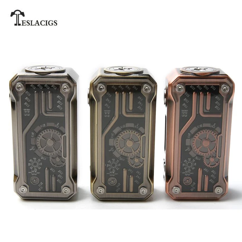 Оригинал TeslaCIGS Punk 85 Вт бокс мод Vape Teslacigs TC VW Mod электронная сигарета|Аксессуары| |