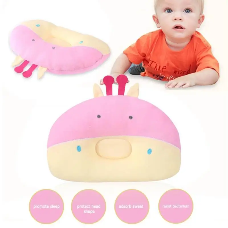 

Cartoon Deer Infants Baby Pillow Cotton Sleeping Positioner Support Cushion Toddler Baby Infant Newborn Sleep Positioner