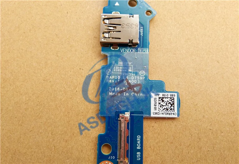Новая оригинальная плата для Dell Alienware 17 R4 USB IO 0R40JH R40JH CN-0G3PWR 10 LS-D759P 100% Test ok |