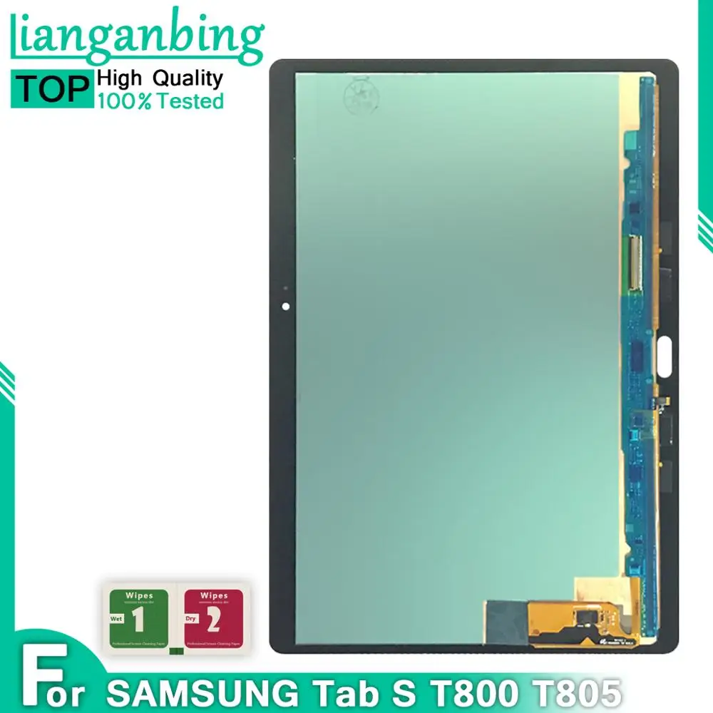 Для samsung Galaxy Tab S T800 T805 SM-T800 SM-T805 T807 ЖК-дисплей с сенсорным экраном дигитайзер сборка для samsung T800 T805 lcd