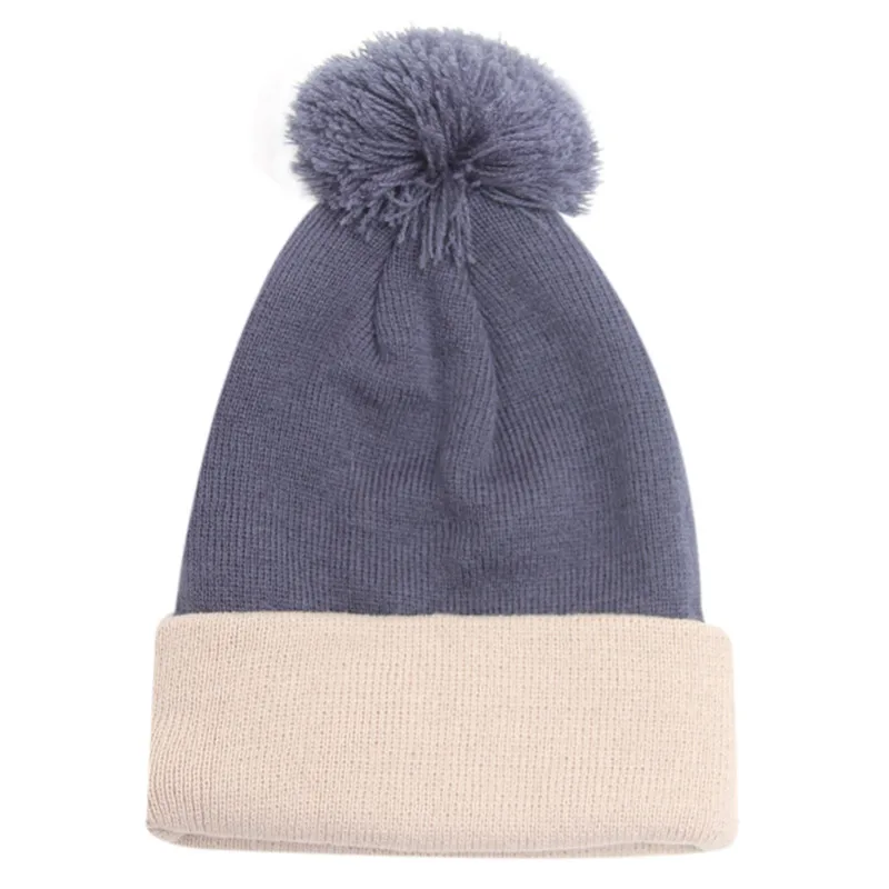 Новинка 2016 женская зимняя шапка теплая флисовая меховая с помпоном