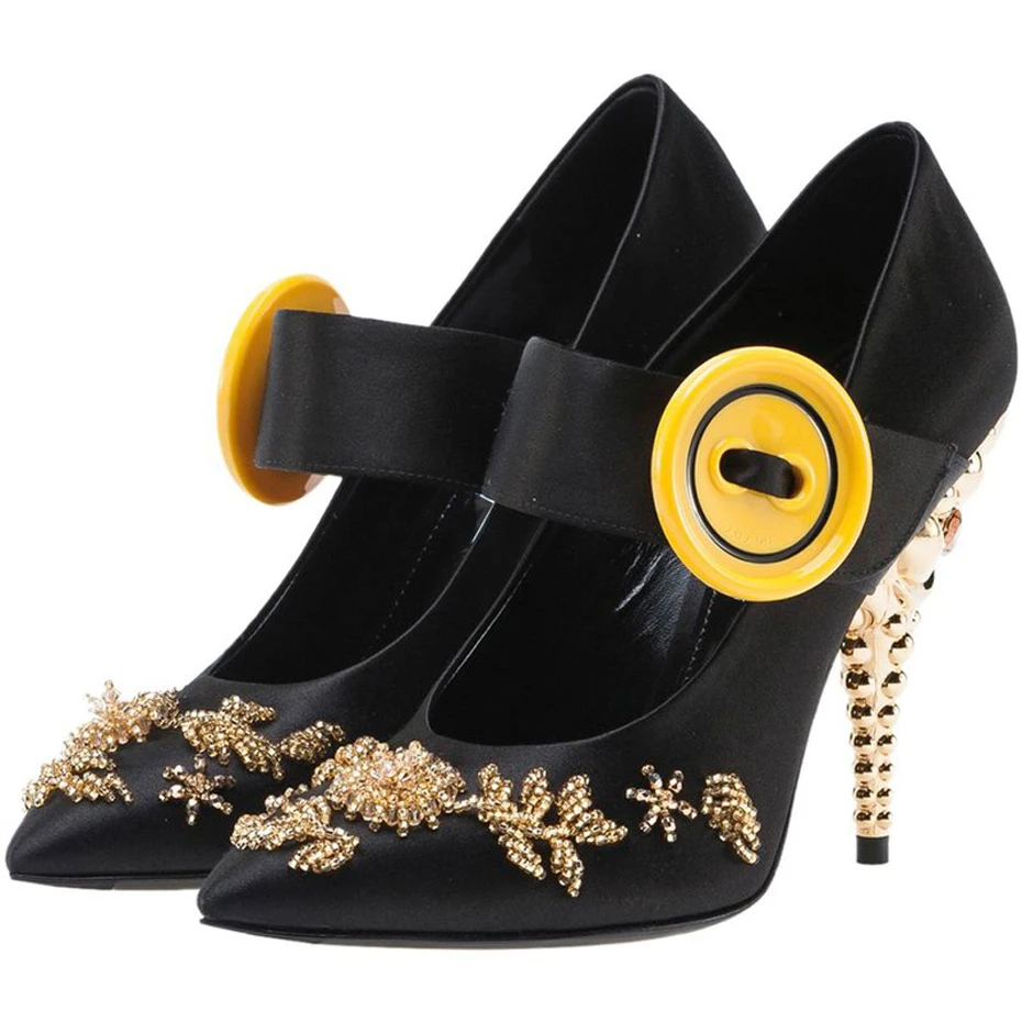 Stylesowner новые весенние Шелковые Тонкие Туфли женские разноцветные туфли на