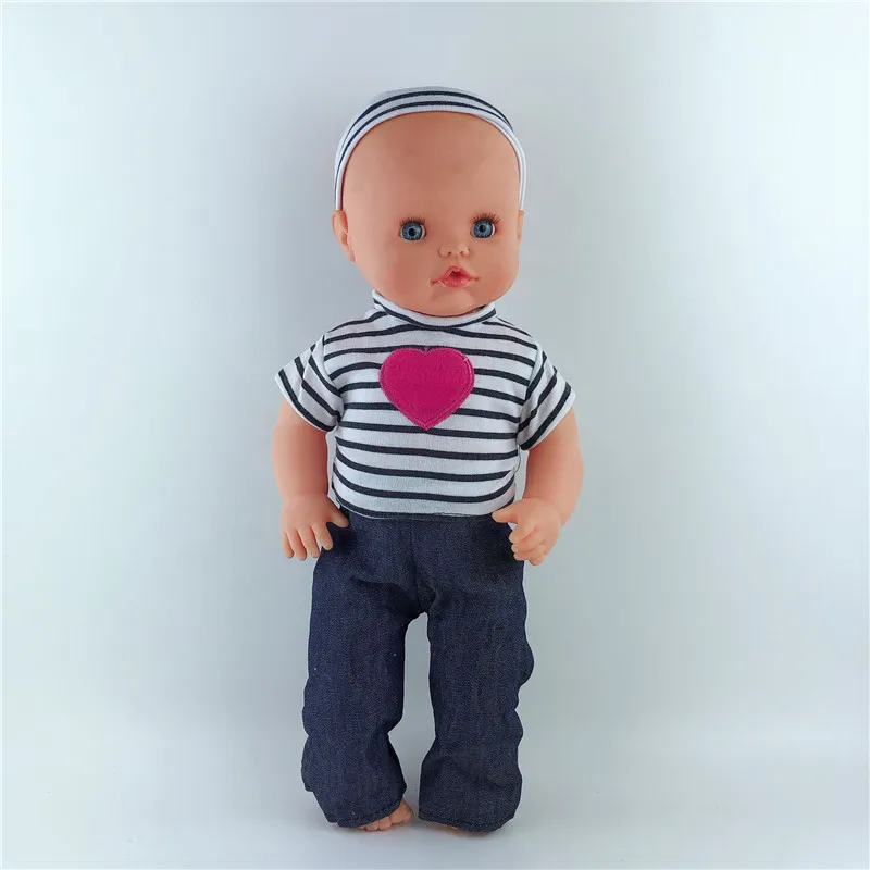 Новый розовый медведь костюм подходит 35/42 см Nenuco кукла y su Hermanita куклы