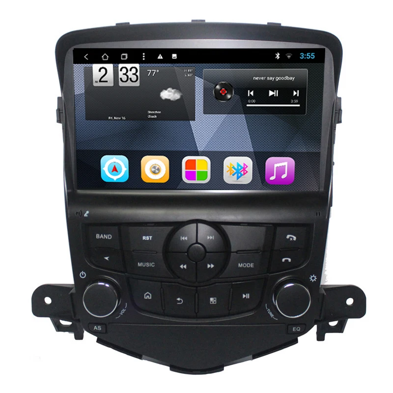 NaviTopia 9 дюймов Восьмиядерный Android 8 1 автомобильный dvd плеер для Chevrolet Cruze 2009 2010 2011 2012