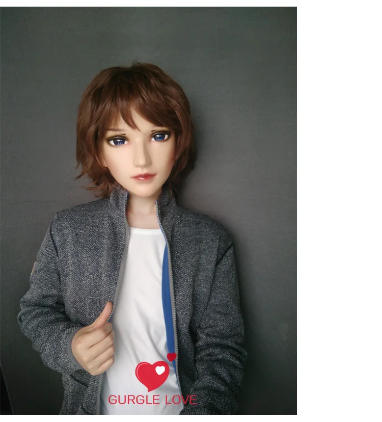 

(NEW-52) Female Male Mask Realistic Silicone Masks Halloween Party BJD Doll Crossdress Japan Kigurumi Mask Anime Cosplay