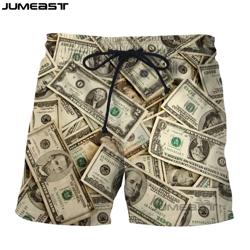 Мужские и женские спортивные шорты Jumeast повседневные быстросохнущие пляжные с