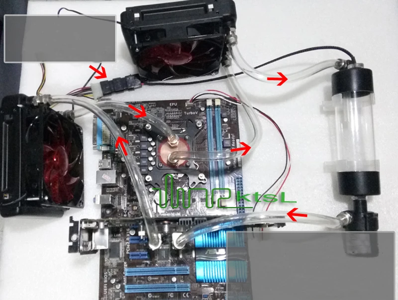 Игровая система водяного охлаждения процессора i3 для ПК gtx650 240 мм|Кулеры и