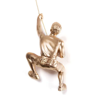 

Vintage climbing rope climbing character hanging Rock climbing figure company store creative wall hanging Home wedding dies