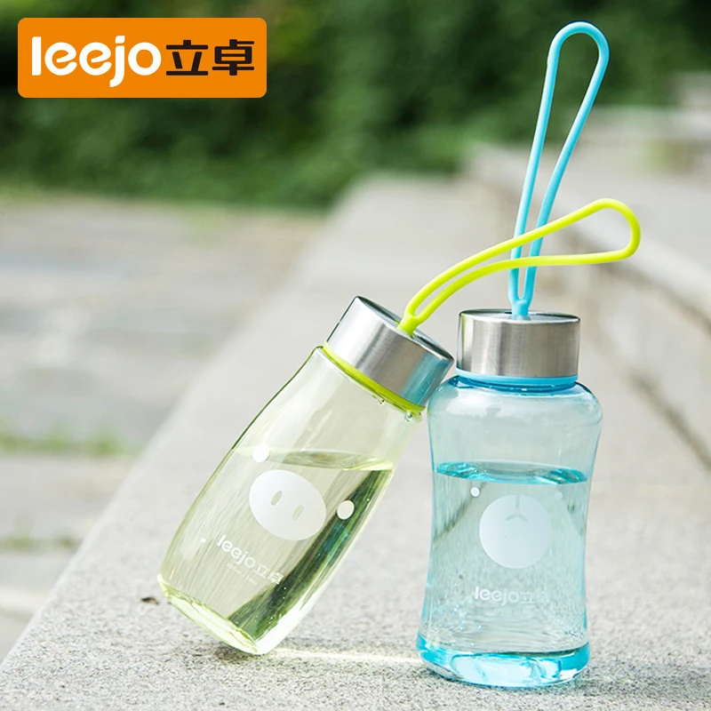 Милый мультфильм прозрачные модные прекрасные ручки пластиковые Бутылки для