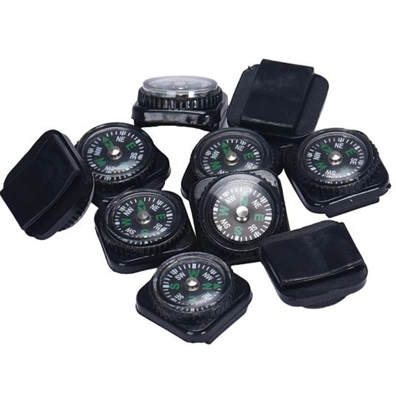 Экономически эффективный 10 шт Мини Компас для продажы паракордового Браслета