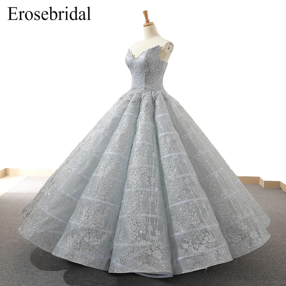 Erosebridal Роскошные бальные платья для выпускного вечера 2019 дизайн кружева