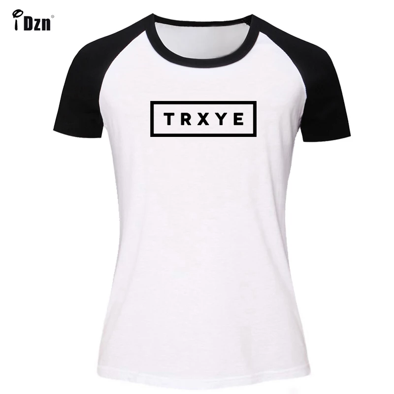 Женская футболка с коротким рукавом iDzn летняя принтом TRXYE Troye Sivan Troy | одежда