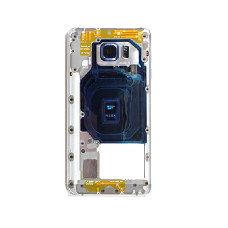 Для Galaxy Note 5 SM-N920 белый/серый/золотой цвет средняя пластина рамка