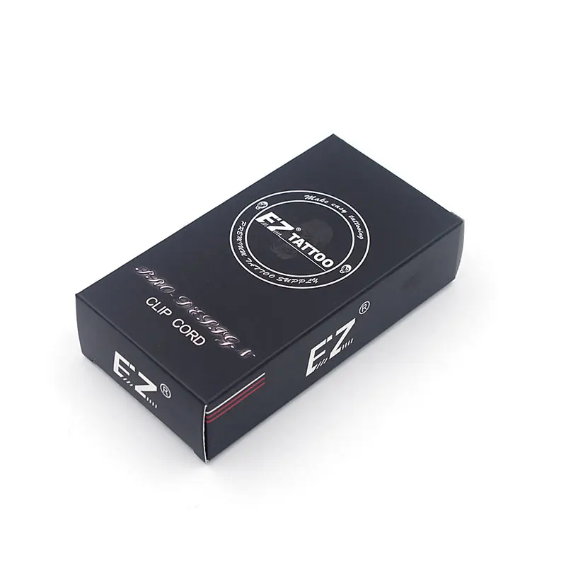 EZ Pro design зажим для шнура кофейный черный/синий разъем RCA 6 футов тату машины