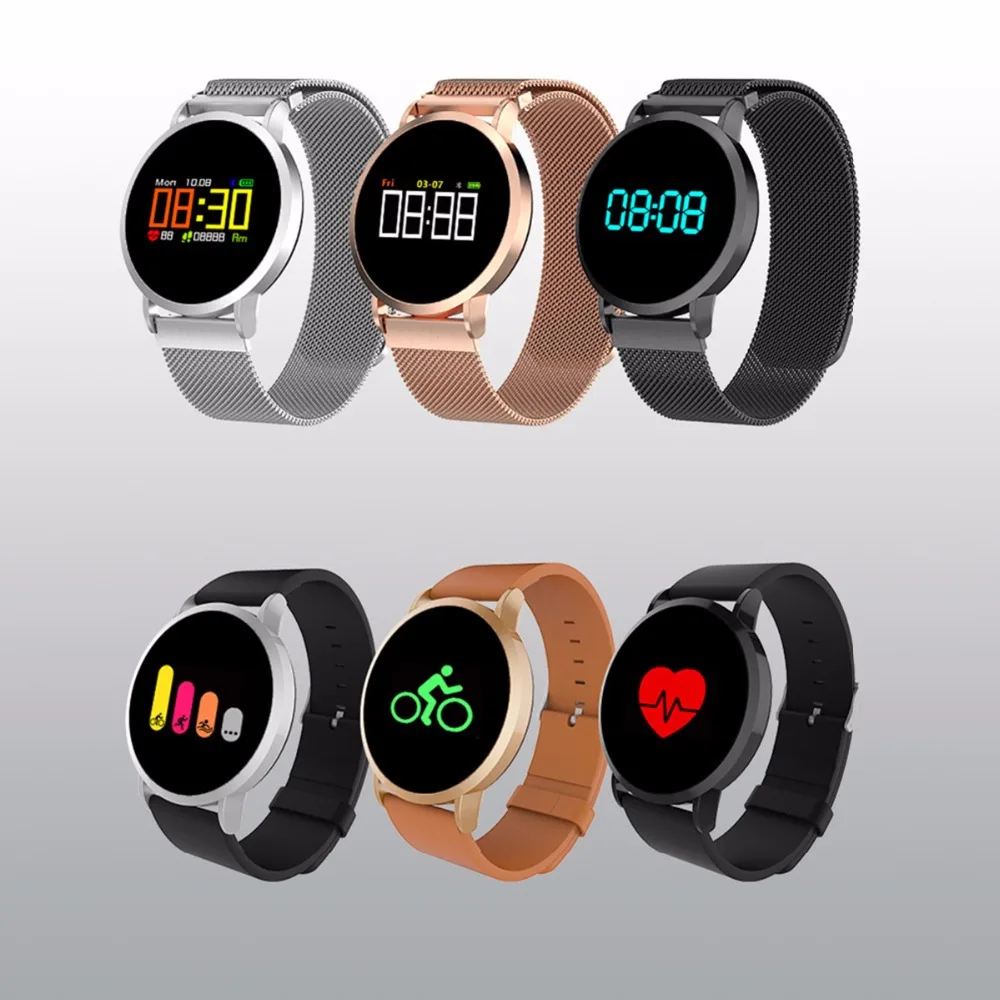 

SOONHUA F1pro Blood Oxygen Heart Rate Sleep Monitor Wristband Real-time Blood Pressure Smart Fitness Bluetooth Bracelet Watch