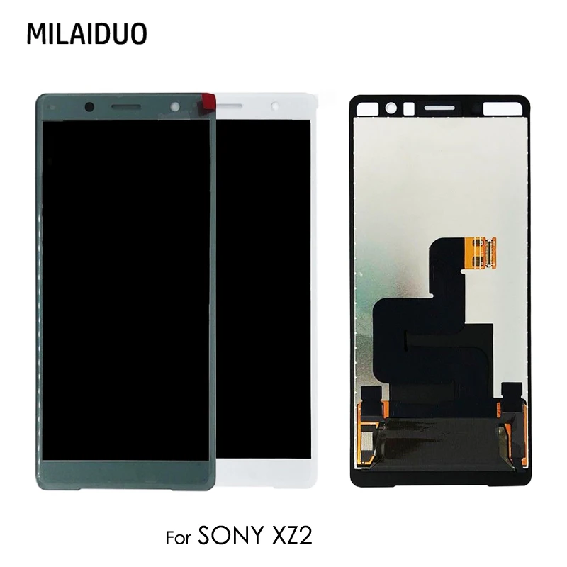 ЖК дисплей для Sony Xperia XZ2 Компактный сенсорный экран дигитайзер стекло Мини сборка