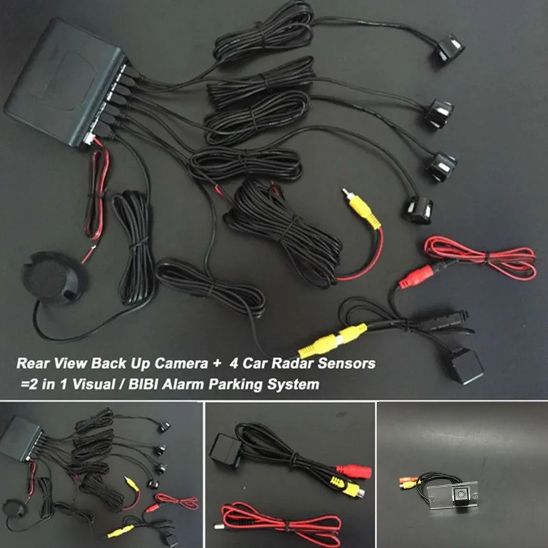 Автомобильный датчик заднего вида радар-монитор для Kia Rio Cinco/RX-V/Stylus/SF 2000 ~ 2005 с