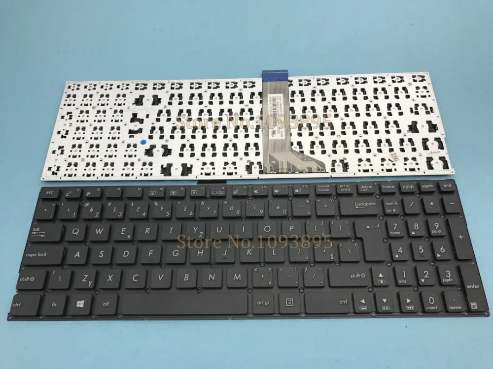 Оригинальная Чешская клавиатура для ASUS X554L X554LA X554LD X554LI X554LJ X554LN X554LP черная